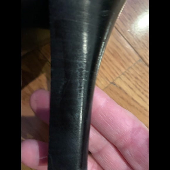 Coach  “Noreen" Black suede slouch boots size 7 B - Picture 10 of 11